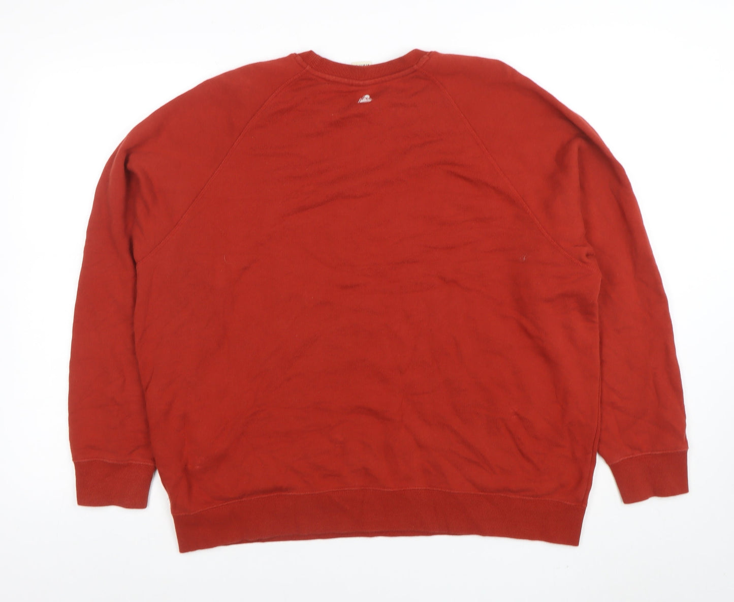Womens UK Size XL Uniqlo Red Pullover Sweatshirt
