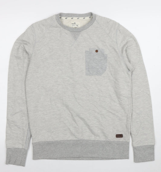 Mens UK Size M Boxfresh Grey Pullover Sweatshirt