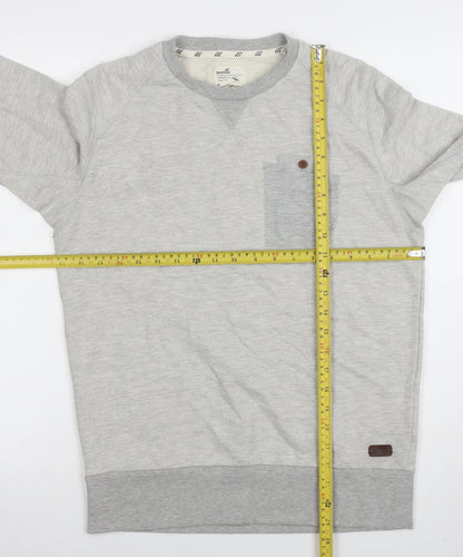 Mens UK Size M Boxfresh Grey Pullover Sweatshirt