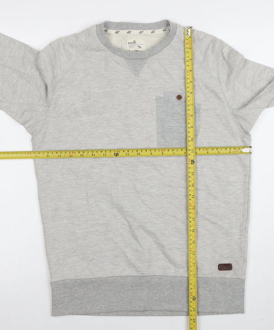Mens UK Size M Boxfresh Grey Pullover Sweatshirt
