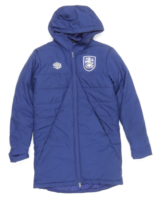 Mens UK Size S Umbro Blue Puffer Jacket