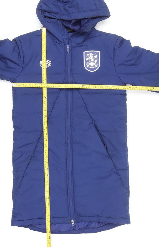 Mens UK Size S Umbro Blue Puffer Jacket