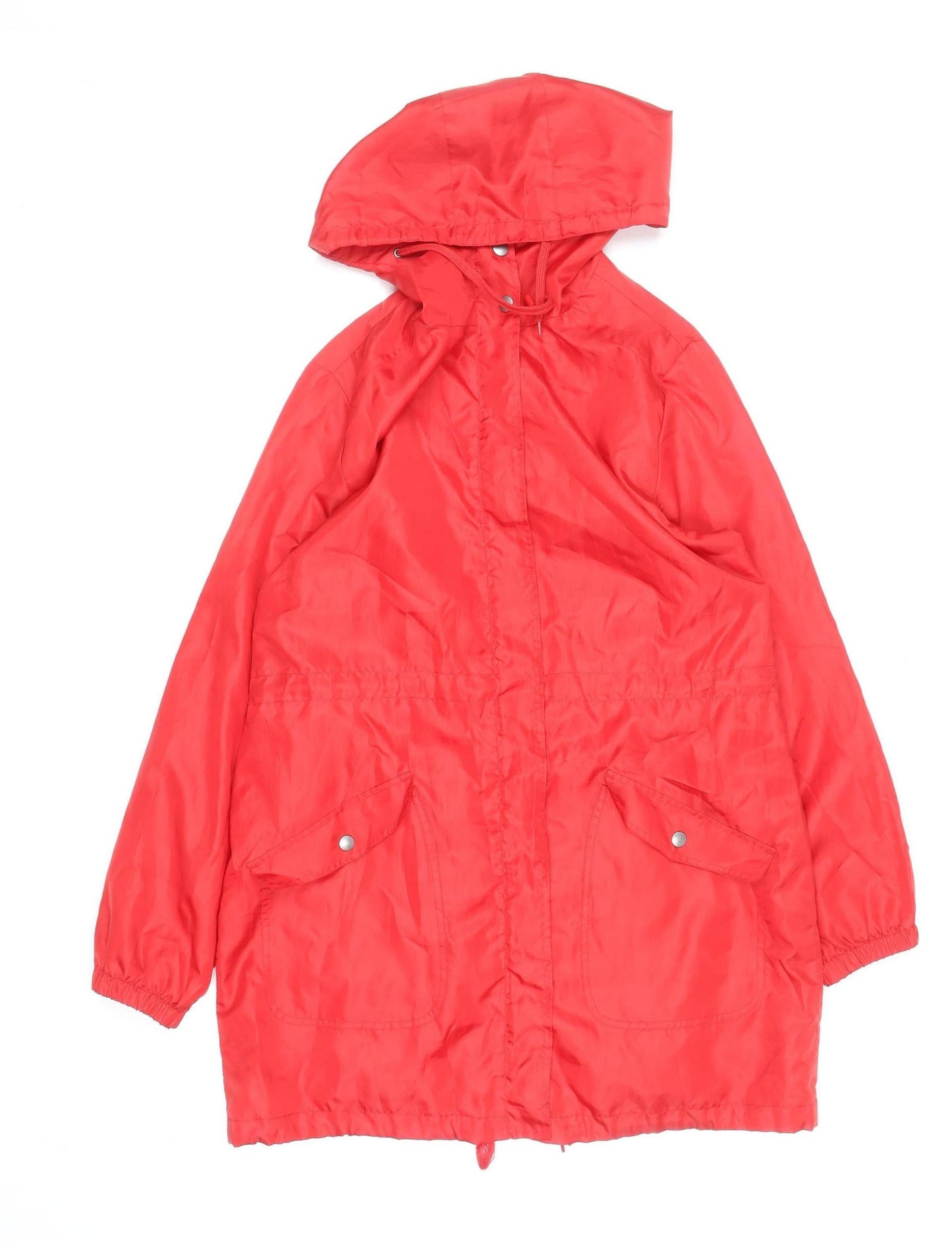 Womens UK Size 14 label Be Red Anorak Coat