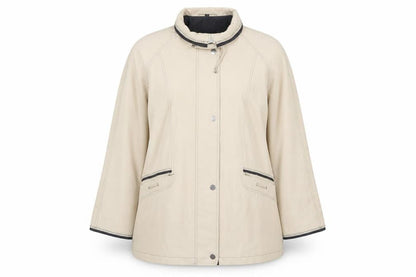 Womens UK Size 16 Ensign Beige Basic Jacket