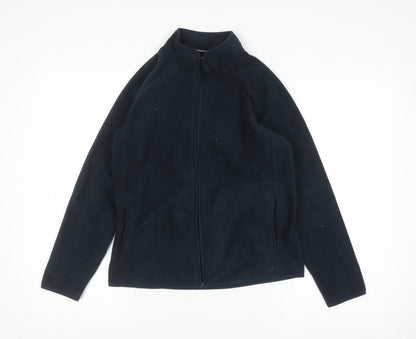 Marks and Spencer Boys Blue Fleece Full Zip Sweatshirt 11-12 Years