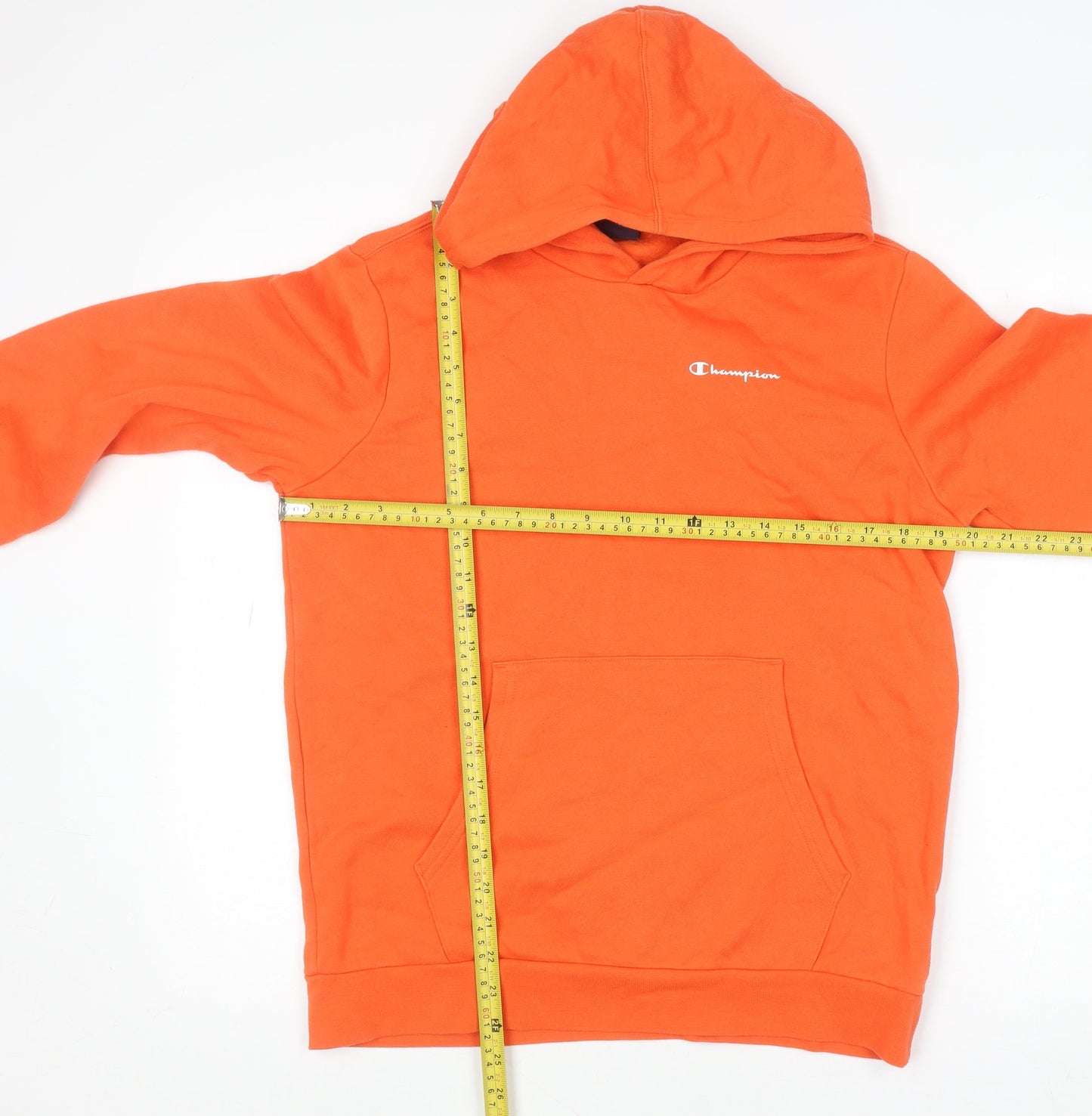 Boys UK Size 15-16 Years Champion Orange Pullover Hoodie