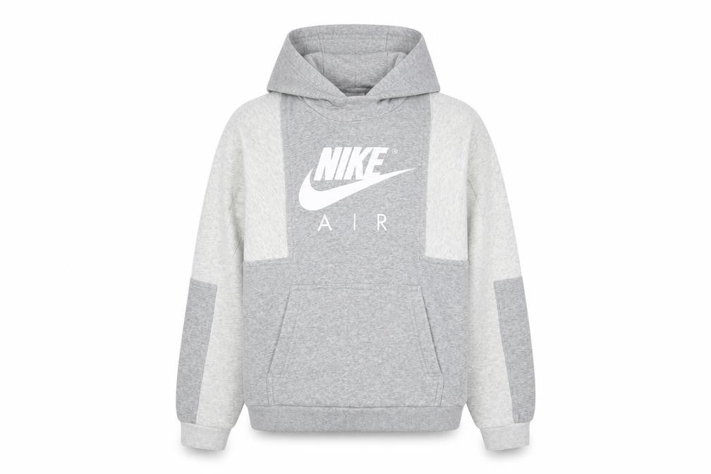 Boys UK Size L Nike Grey Pullover Hoodie