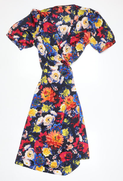 Womens UK Size L VERO MODA Wrap Dress