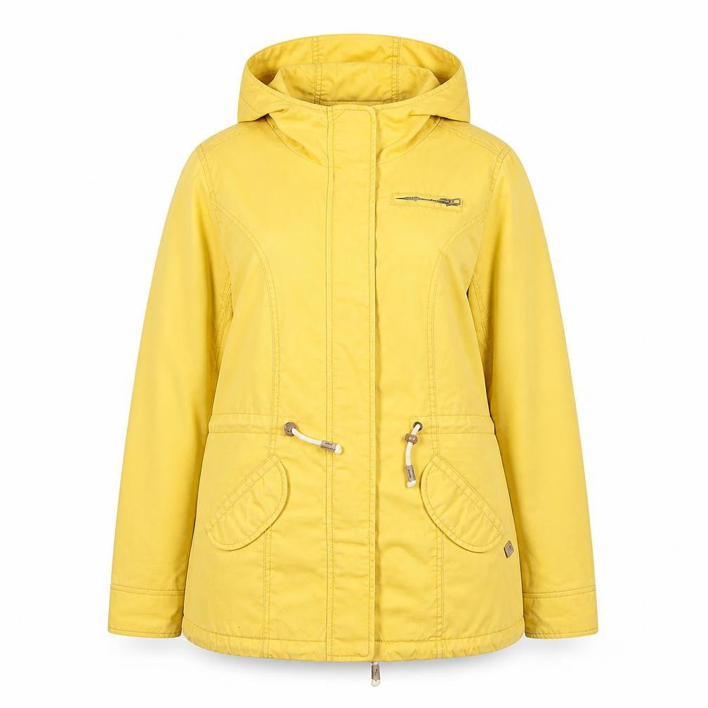 Womens UK Size M Only Yellow Parka Coat