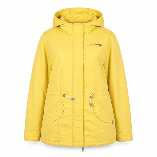Womens UK Size M Only Yellow Parka Coat