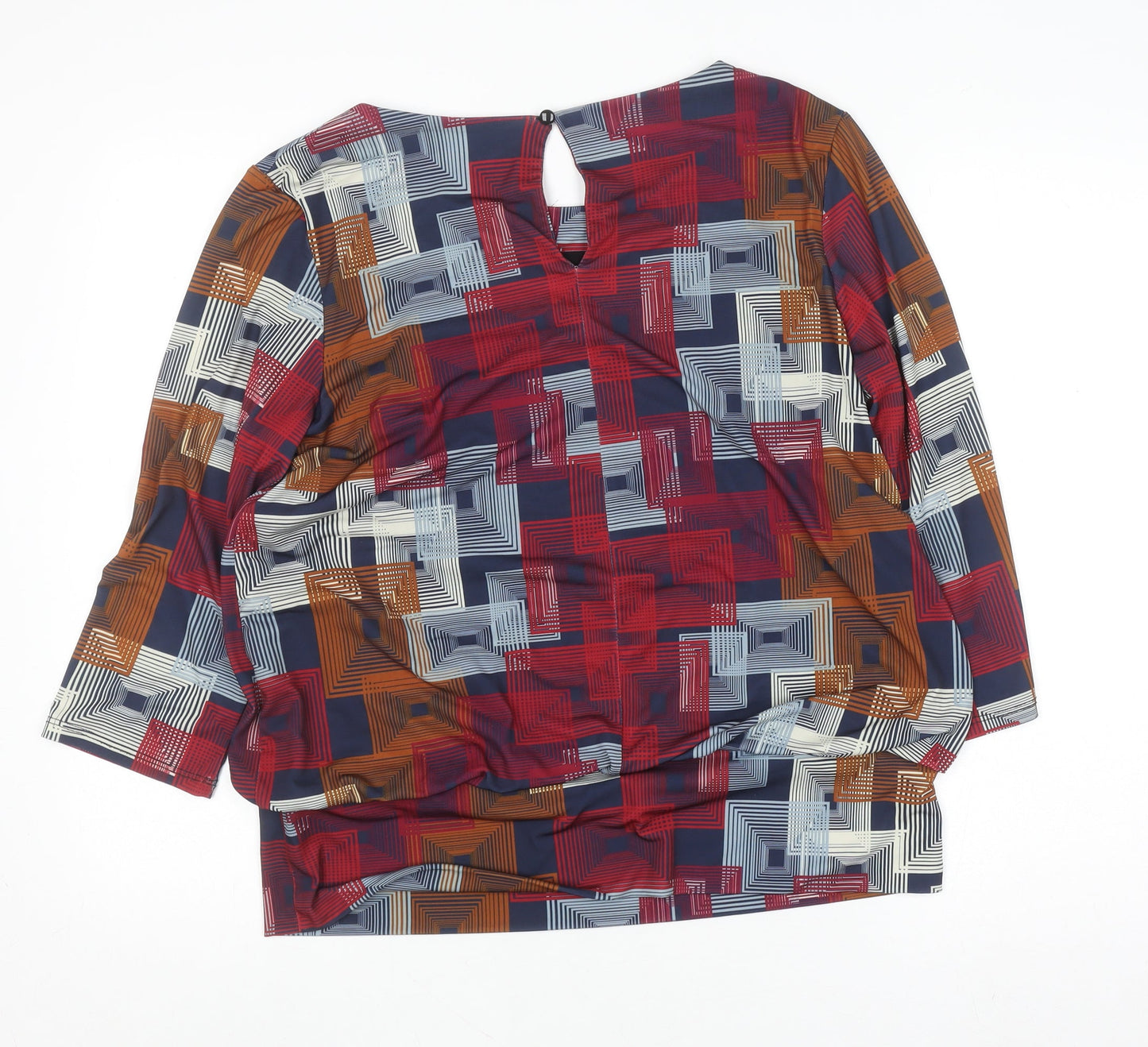 Womens UK Size 14 Gerard Multicoloured Tunic Blouse