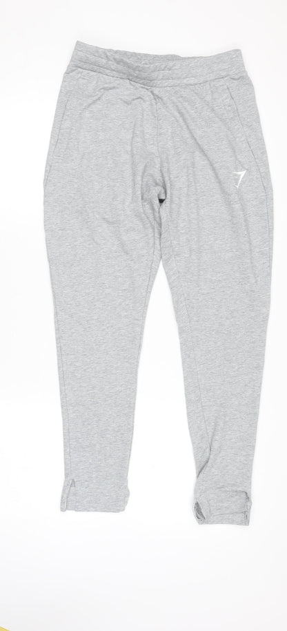 Gymshark Mens Grey XS Slim Fit Joggers Tracksuit Bottoms