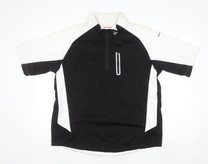 Mens UK Size XL Dunlop Black GolfRunning & JoggingGym & Training T-Shirt
