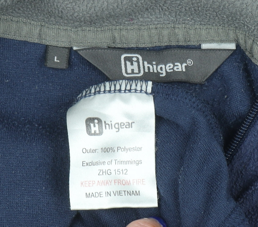 Mens UK Size L Hi Gear Blue Pullover Sweatshirt