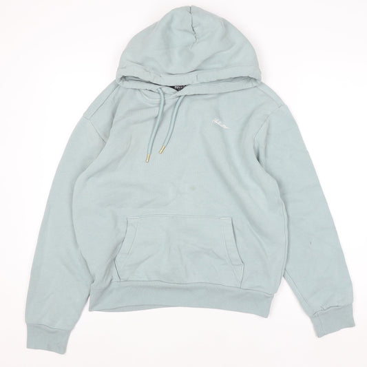 Mens UK Size S Hollister Green Pullover Hoodie