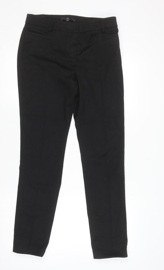 Mens UK Size 8XL NEXT Classic Fit Dress Pants Black Trousers