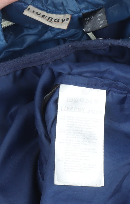 Mens UK Size 42 Livergy Blue Bodywarmer