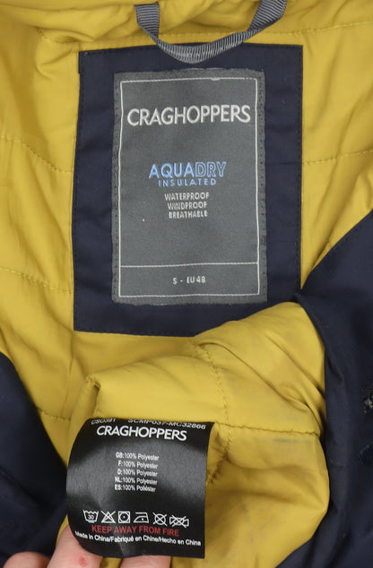 Mens UK Size S Craghoppers Blue Parka Coat