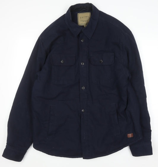 Mens UK Size XL JACHS New York Blue Shirt Jacket