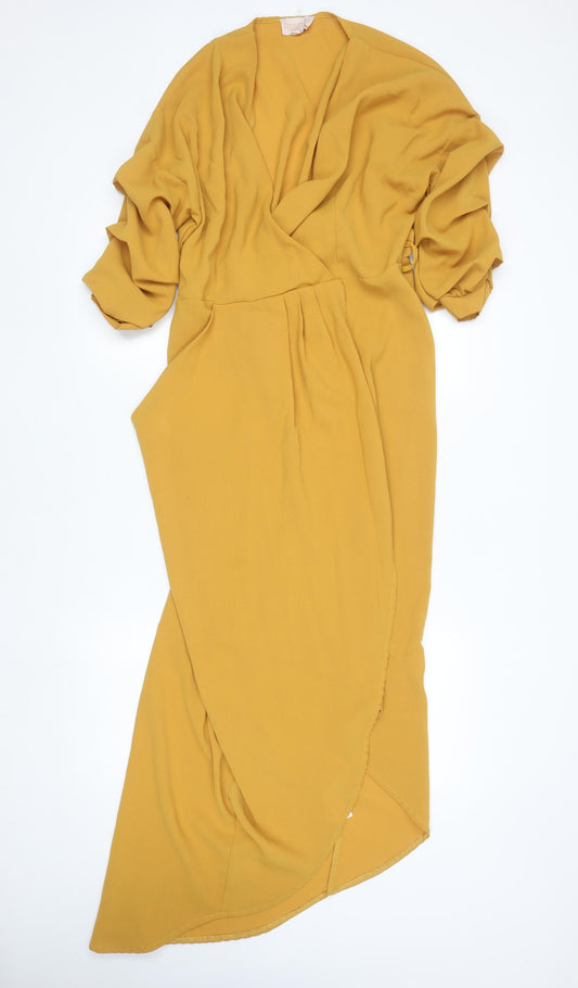 Womens UK Size 12 Club L London Wrap Dress