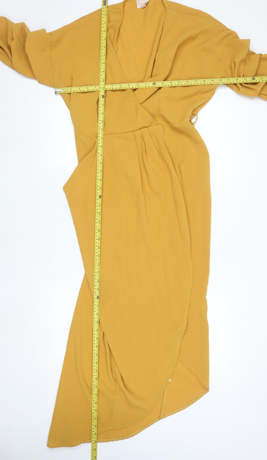 Womens UK Size 12 Club L London Wrap Dress