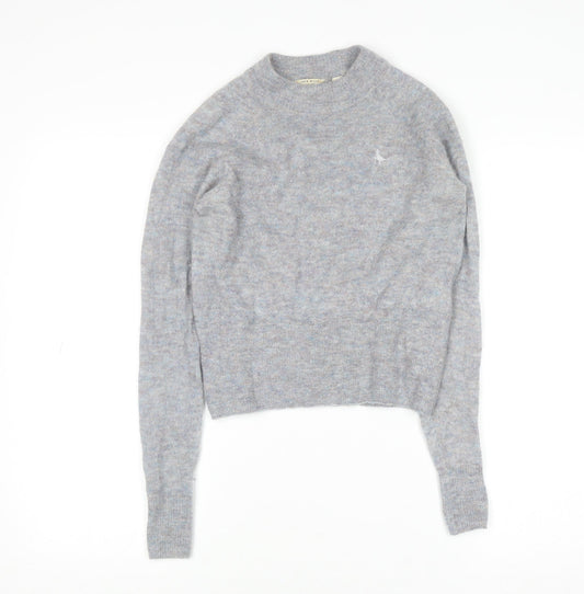 Womens UK Size 6 Jack Wills Grey Pullover Jumper