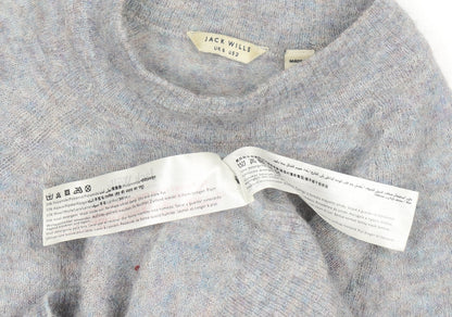 Womens UK Size 6 Jack Wills Grey Pullover Jumper