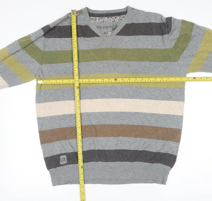 Mens UK Size L Rocha John Rocha Multicoloured Pullover Jumper