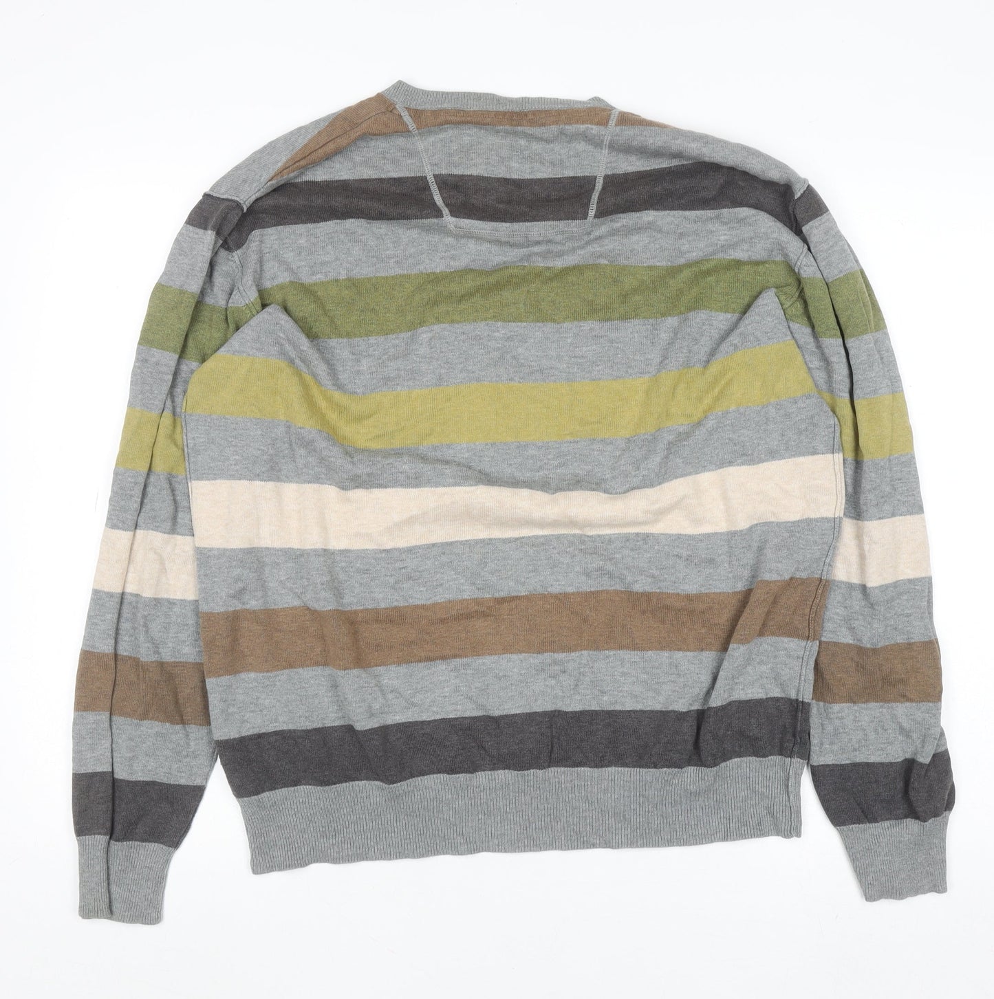 Mens UK Size L Rocha John Rocha Multicoloured Pullover Jumper