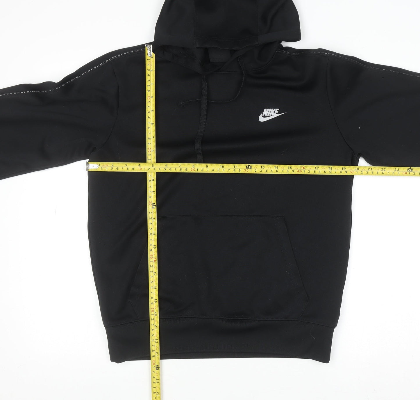 Mens UK Size S Nike Black Pullover Hoodie