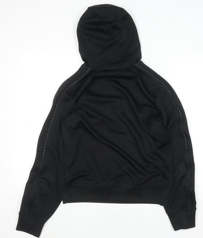 Mens UK Size S Nike Black Pullover Hoodie
