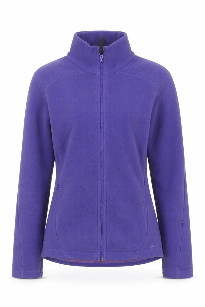 FatFace Women's Purple Fleece Full Zip Hoodie Size 10