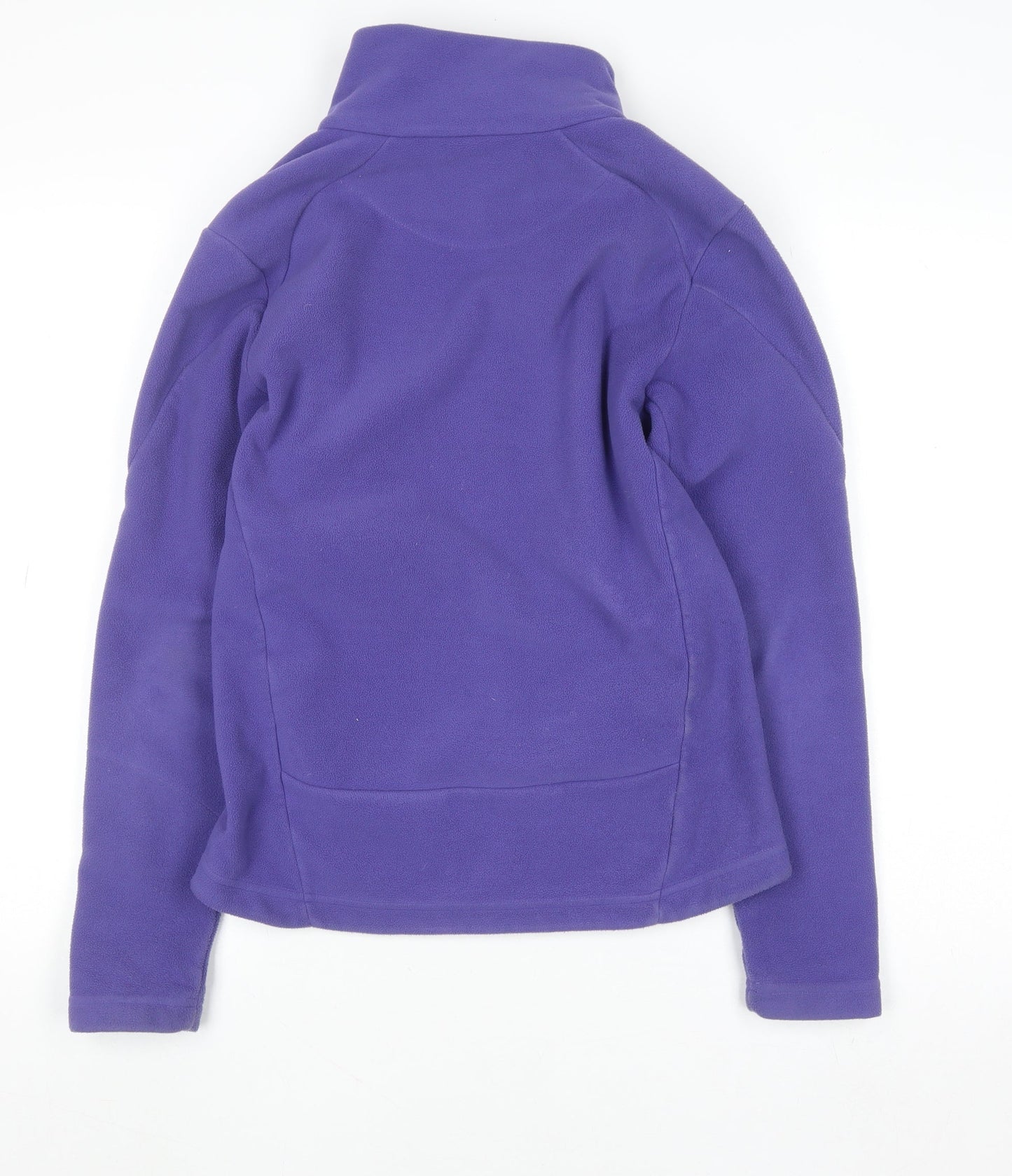 Womens UK Size 10 Fat Face Purple Full Zip Sweatshirt
