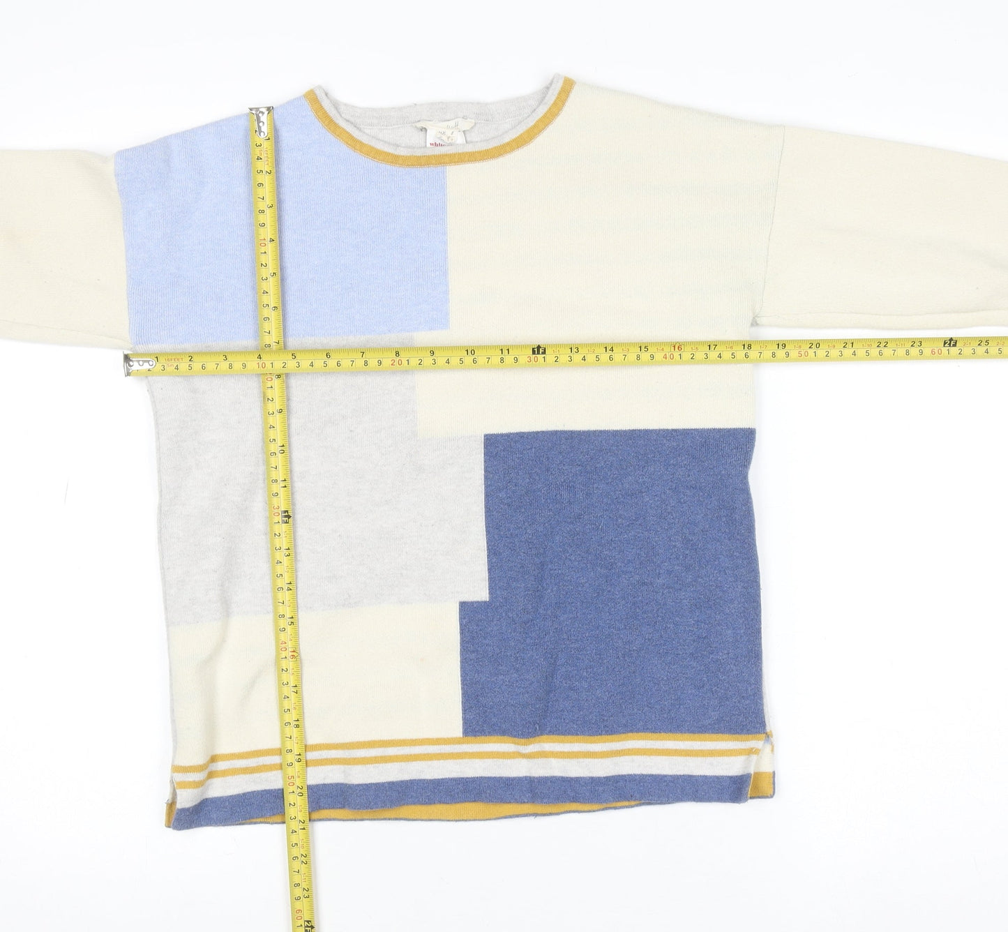 Womens UK Size 8 White Stuff Multicoloured Pullover Jumper