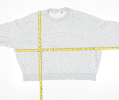 Womens UK Size M Weekday Grey Pullover Jumper