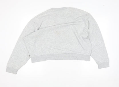 Womens UK Size M Weekday Grey Pullover Jumper