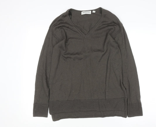 Womens UK Size S Country Road Brown Pullover Jumper
