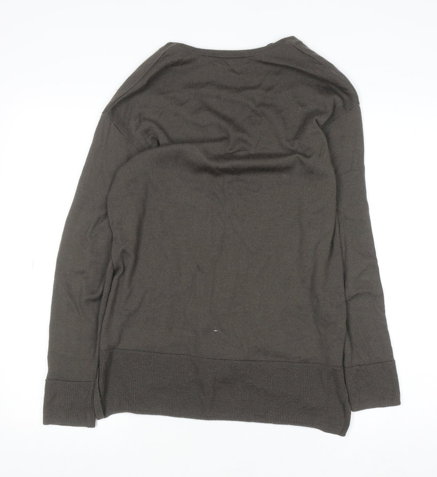 Womens UK Size S Country Road Brown Pullover Jumper