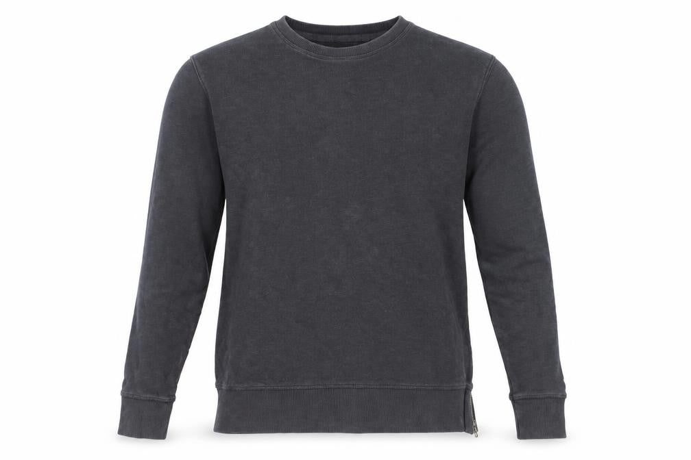 Mens UK Size M River Island Black Pullover Sweatshirt