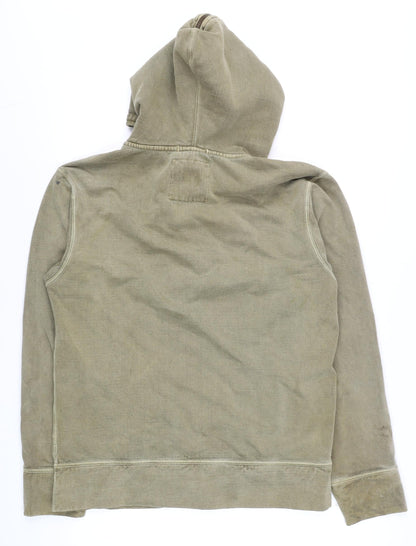 Mens UK Size S Gap Green Hooded