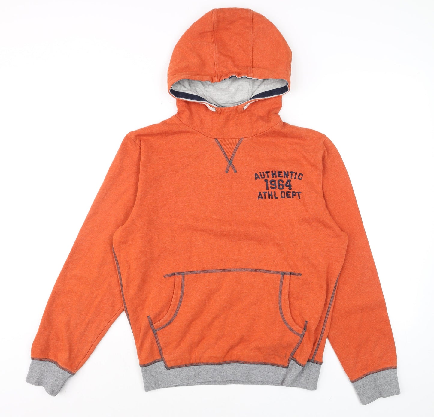 Boys UK Size 14 Years NEXT Orange Pullover Hoodie