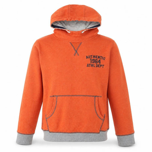 Boys UK Size 14 Years NEXT Orange Pullover Hoodie