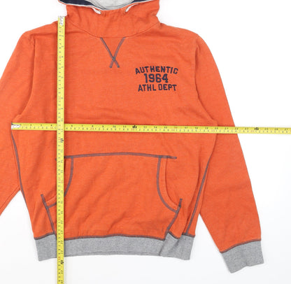 Boys UK Size 14 Years NEXT Orange Pullover Hoodie