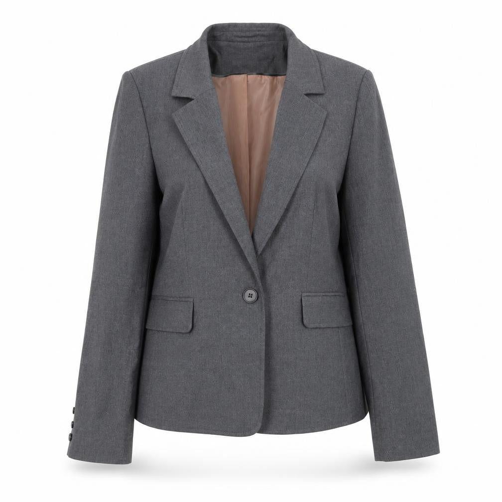 Womens UK Size 14 Oasis Regular Grey Blazer