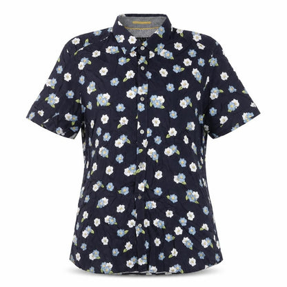 Womens UK Size 14 Ted Baker Blue Classic Button-Up