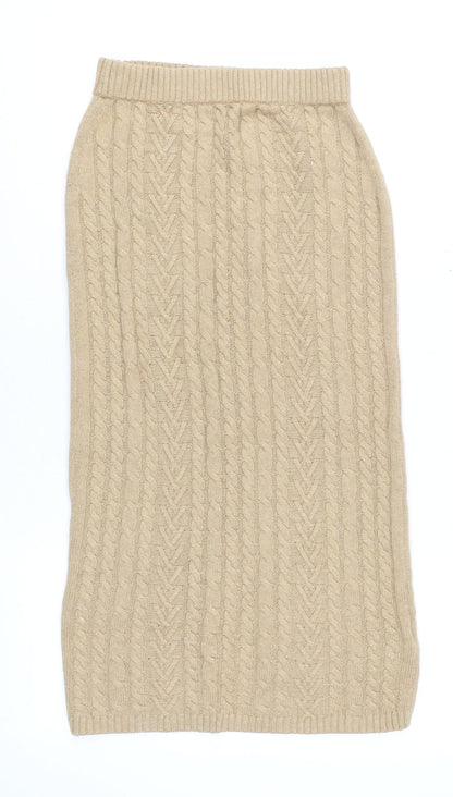 Womens UK Size S Marks and Spencer Straight & Pencil Knit Skirt