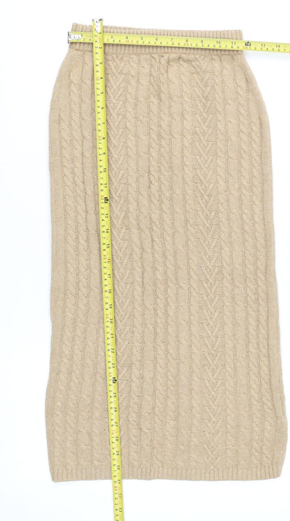 Womens UK Size S Marks and Spencer Straight & Pencil Knit Skirt