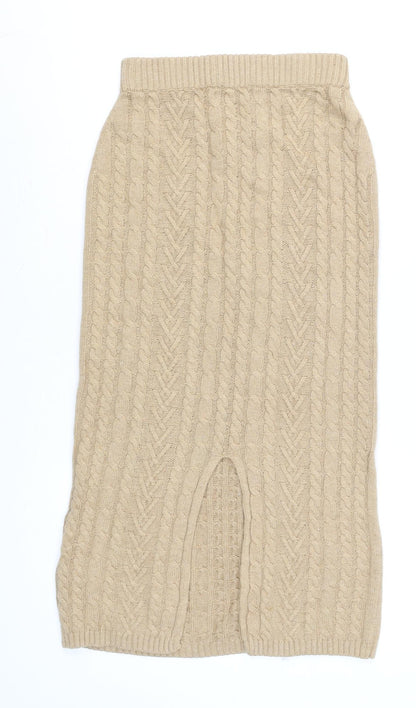 Womens UK Size S Marks and Spencer Straight & Pencil Knit Skirt