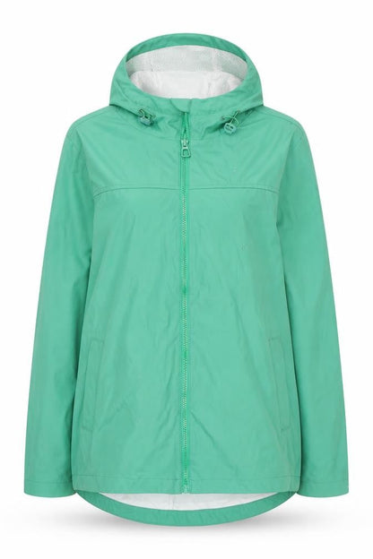 Womens UK Size 10 Dunnes Green Rain Coat