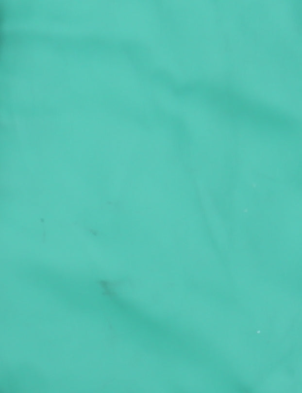 Womens UK Size 10 Dunnes Green Rain Coat